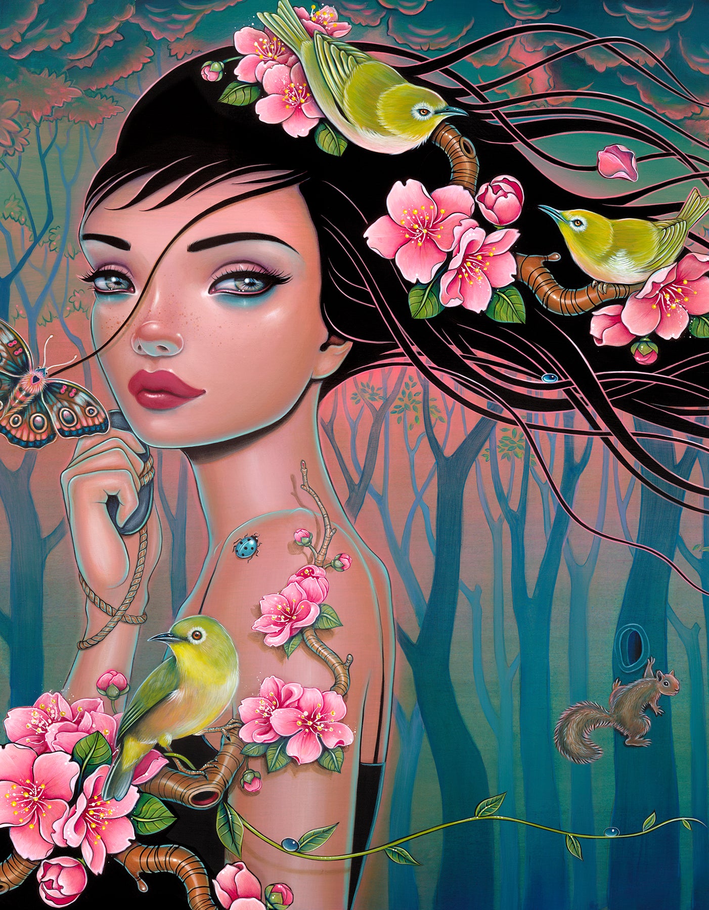 Cherry Lane O.E. Print