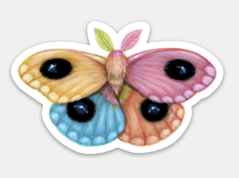 Sticker: IO Moth