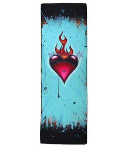 Heart Opener Yoga Towel